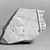 Egyptian. <em>Fragment from Relief of a Nobleman</em>, ca. 760-656 B.C.E. Limestone, 3 13/16 x 5 1/2 in. (9.7 x 14 cm). Brooklyn Museum, Gift of the Ernest Erickson Foundation, Inc., 86.226.5. Creative Commons-BY (Photo: Brooklyn Museum, 86.226.5_bw_IMLS.jpg)