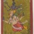 Indian. <em>Vishnu on Garuda</em>, ca. 1725 or earlier. Opaque watercolor, silver, and gold on paper, sheet: 8 11/16 x 5 3/4 in.  (22.1 x 14.6 cm). Brooklyn Museum, Gift of the Ernest Erickson Foundation, Inc., 86.227.140 (Photo: Brooklyn Museum, 86.227.140_IMLS_PS4.jpg)