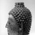  <em>Head of a Buddha</em>, 14th-15th century. Gilt bronze, 10 5/8 x 8 1/2in. (27 x 21.6cm). Brooklyn Museum, Gift of the Ernest Erickson Foundation, Inc., 86.227.157. Creative Commons-BY (Photo: Brooklyn Museum, 86.227.157_left_acetate_bw.jpg)