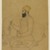 Hardas (son of Anup Chatar). <em>Portrait of Mirza Dakhani, Naubat Khan</em>, late 17th century. Color wash on paper, sheet: 7 1/4 x 4 7/8 in.  (18.4 x 12.4 cm). Brooklyn Museum, Gift of the Ernest Erickson Foundation, Inc., 86.227.56 (Photo: Brooklyn Museum, 86.227.56_PS1.jpg)
