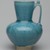  <em>Ewer</em>, 12th-13th century. Ceramic; fritware, with incised decoration under a turquoise glaze, 8 x 5 1/2 in. (20.3 x 14cm). Brooklyn Museum, Gift of the Ernest Erickson Foundation, Inc., 86.227.59. Creative Commons-BY (Photo: Brooklyn Museum, 86.227.59_side1_PS2.jpg)