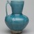  <em>Ewer</em>, 12th-13th century. Ceramic; fritware, with incised decoration under a turquoise glaze, 8 x 5 1/2 in. (20.3 x 14cm). Brooklyn Museum, Gift of the Ernest Erickson Foundation, Inc., 86.227.59. Creative Commons-BY (Photo: Brooklyn Museum, 86.227.59_side2_PS2.jpg)
