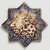  <em>Eight-pointed Star Tile</em>, ca. 1290–91. Ceramic; fritware, painted in cobalt blue and luster on an opaque white glaze, 8 7/16 x 1/2 in. (21.4 x 1.2 cm). Brooklyn Museum, Gift of the Ernest Erickson Foundation, Inc., 86.227.70. Creative Commons-BY (Photo: Brooklyn Museum, 86.227.70_PS11.jpg)