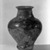  <em>Vase</em>, 12th century. Ceramic, green glaze, 5 1/16 x 4 1/8 in. (12.8 x 10.5 cm). Brooklyn Museum, Gift of the Ernest Erickson Foundation, Inc., 86.227.79. Creative Commons-BY (Photo: Brooklyn Museum, 86.227.79_acetate_bw.jpg)