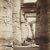 Antonio Beato (Italian and British, ca. 1825-ca.1903). <em>Karnak Interieur de la Salle</em>, 19th century. Albumen silver photograph, image/sheet: 10 7/16 x 8 in. (26.5 x 20.3 cm). Brooklyn Museum, Gift of Alan Schlussel, 86.250.20 (Photo: Brooklyn Museum, 86.250.20_PS4.jpg)