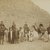Antonio Beato (Italian and British, ca. 1825-ca.1903). <em>[Untitled] (Giza, Family of Tourists)</em>, 19th century. Albumen silver photograph, image/sheet: 7 3/16 x 10 in. (18.2 x 25.4 cm). Brooklyn Museum, Gift of Alan Schlussel, 86.250.33 (Photo: Brooklyn Museum, 86.250.33_PS4.jpg)
