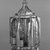 R. Gleason & Sons. <em>Magic Dinner Caster</em>, Patented December 1, 1857. Silverplate, colorless glass, 17 x 9 1/8 x 9 1/8 in. (43.2 x 23.2 x 23.2 cm). Brooklyn Museum, H. Randolph Lever Fund, 87.175.1-.7a-b. Creative Commons-BY (Photo: Brooklyn Museum, 87.175.1-.7a-b_open_bw.jpg)