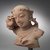  <em>Female Bust</em>, 11th-12th century. Sandstone, 12 x 11 3/4 x 9 1/2 in. (30.5 x 29.8 x 24.1 cm). Brooklyn Museum, Gift of Georgia and Michael de Havenon, 87.188.3. Creative Commons-BY (Photo: Brooklyn Museum, 87.188.3_threequarter_left_PS11.jpg)