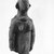  <em>Female Figure</em>, ca. 14th-16th century. Terra cotta, 13 5/8 x 5 1/2 x 4 in. (34.6 x 14 x 10.2 cm). Brooklyn Museum, Gift of Dr. and Mrs. Eugene Becker, 87.214. Creative Commons-BY (Photo: Brooklyn Museum, 87.214_threequarter_bw.jpg)