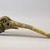 Abelam. <em>Dagger</em>. Bone, 7 3/4 x 1 3/4 x 2 1/2 in. (19.7 x 4.4 x 6.4 cm). Brooklyn Museum, Gift of Marcia and John Friede and Mrs. Melville W. Hall, 87.218.17. Creative Commons-BY (Photo: Brooklyn Museum, 87.218.17_view01_PS8.jpg)