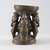 Adjora. <em>Mortar</em>. Wood, 5 3/4 x 3 3/4 x 3 3/4 in. (14.6 x 9.5 x 9.5 cm). Brooklyn Museum, Gift of Marcia and John Friede and Mrs. Melville W. Hall, 87.218.4. Creative Commons-BY (Photo: Brooklyn Museum, 87.218.4_view02_PS8.jpg)