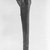  <em>Dagger</em>. Cassowary bone, ochre, 7 3/4 x 2 1/8 x 2 1/8 in. (19.7 x 5.4 x 5.4 cm). Brooklyn Museum, Gift of Marcia and John Friede and Mrs. Melville W. Hall, 87.218.51. Creative Commons-BY (Photo: Brooklyn Museum, 87.218.51_front_bw.jpg)