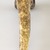 <em>Dagger</em>. Cassowary bone, 8 3/8 x 1 7/8 x 2 3/16 in. (21.3 x 4.8 x 5.6 cm). Brooklyn Museum, Gift of Marcia and John Friede and Mrs. Melville W. Hall, 87.218.52. Creative Commons-BY (Photo: Brooklyn Museum, 87.218.52_view02_PS8.jpg)
