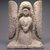 William Edmondson (American, 1874-1951). <em>Angel</em>, n.d. Limestone, 18 1/2 x 13 1/2 x 7 in. (47.0 x 34.3 x 17.8 cm). Brooklyn Museum, Gift of Mr. and Mrs. Alastair B. Martin, the Guennol Collection, 87.28 (Photo: Brooklyn Museum, 87.28_SL1.jpg)