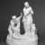 Josiah Wedgwood & Sons Ltd. (founded 1759). <em>Figural Group, The Finding of Moses</em>, 1850-1860. Bisque porcelain, 19 3/4 x 15 1/2 x 11 in. (50.2 x 39.4 x 27.9 cm). Brooklyn Museum, Designated Purchase Fund, 87.74. Creative Commons-BY (Photo: Brooklyn Museum, 87.74_bw.jpg)