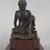  <em>Ascetic Shakyamuni</em>, 17th - 18th century. Wood with pigmented lacquer, inlaid crystal, metal, 8 1/2 x 6 1/16 x 7 1/8 in. (21.6 x 15.4 x 18 cm). Brooklyn Museum, Gift of the Asian Art Council, 88.145a-b. Creative Commons-BY (Photo: , 88.145a-b_PS5.jpg)