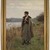 Daniel Ridgway Knight (American, 1839-1924). <em>The Shepherdess of Rolleboise</em>, 1896. Oil on canvas, 68 x 50 1/2 in. (172.7 x 128.2 cm). Brooklyn Museum, Gift of Abraham Abraham, 98.14 (Photo: Brooklyn Museum, 98.14_framed_PS22.jpg)
