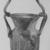 Roman. <em>Hexagonal Jar with Basket Handle</em>, 6th-early 7th century C.E. Glass, 8 1/2 x 3 5/16 x 4 3/8 in. (21.6 x 8.4 x 11.1 cm). Brooklyn Museum, Gift of Robert B. Woodward, 01.130. Creative Commons-BY (Photo: Brooklyn Museum, CUR.01.130_negA_bw.jpg)