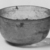 Roman. <em>Bowl of Plain Blown Glass</em>, 1st century B.C.E. - 1st century C.E. Glass, 2 1/16 x greatest diam. 4 in. (5.2 x 10.1 cm). Brooklyn Museum, Gift of Robert B. Woodward, 01.147. Creative Commons-BY (Photo: Brooklyn Museum, CUR.01.147_negA_bw.jpg)