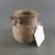 Ancient Pueblo (Anasazi). <em>Jar</em>. Clay, slip, 3 1/4 x 3 in. (8.3 x 7.6 cm). Brooklyn Museum, Gift of Charles A. Schieren, 01.1538.1779. Creative Commons-BY (Photo: Brooklyn Museum, CUR.01.1538.1779_view1.jpg)