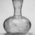 Roman. <em>Decanter of Plain Blown Glass</em>, 1st-5th century C.E. Glass, 9 1/2 x greatest diam. 7 5/16 in. (24.2 x 18.5 cm). Brooklyn Museum, Gift of Robert B. Woodward, 01.159. Creative Commons-BY (Photo: Brooklyn Museum, CUR.01.159_negA_bw.jpg)