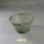 Roman. <em>Bowl</em>, 2nd-3rd century C.E. Glass, 2 3/16 x greatest diam. 3 3/4 in. (5.5 x 9.6 cm). Brooklyn Museum, Gift of Robert B. Woodward, 01.187. Creative Commons-BY (Photo: Brooklyn Museum, CUR.01.187.jpg)