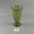 Roman. <em>Goblet of Blown Glass</em>, 3rd-5th century C.E. Glass, 4 7/16 x greatest diam. 2 3/4 in. (11.2 x 7 cm). Brooklyn Museum, Gift of Robert B. Woodward, 01.219. Creative Commons-BY (Photo: Brooklyn Museum, CUR.01.219.jpg)