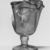 Islamic. <em>Handkerchief Form Cup</em>, 4th-9th century C.E. Glass, 3 3/16 x greatest diam. 2 5/8 in. (8.1 x 6.7 cm). Brooklyn Museum, Gift of Robert B. Woodward, 01.237. Creative Commons-BY (Photo: Brooklyn Museum, CUR.01.237_negA_bw.jpg)