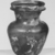 Roman. <em>Vase of Plain Blown Amethyst Glass</em>, 2nd century C.E. Glass, 3 7/16 x Diam. 2 13/16 in. (8.7 x 7.1 cm). Brooklyn Museum, Gift of Robert B. Woodward, 01.250. Creative Commons-BY (Photo: Brooklyn Museum, CUR.01.250_negA_bw.jpg)