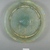 Roman. <em>Shallow Green Glass Blown Dish</em>, late 4th century C.E. Glass, gold, 11/16 x Diam. 5 13/16 in. (1.8 x 14.7 cm). Brooklyn Museum, Gift of Robert B. Woodward, 01.254. Creative Commons-BY (Photo: Brooklyn Museum, CUR.01.254_view1.jpg)