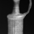 Roman. <em>Jug with Vertical Molded Decoration</em>, 4th century C.E. Glass, 6 11/16 x 2 11/16 x 3 3/4 in. (17 x 6.9 x 9.5 cm). Brooklyn Museum, Gift of Robert B. Woodward, 01.259. Creative Commons-BY (Photo: Brooklyn Museum, CUR.01.259_negB_bw.jpg)