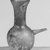 Roman. <em>Bottle of Blown Glass</em>, 1st-12nd century C.E. Glass, 1 13/16 x greatest diam. 1 in. (4.6 x 2.6 cm). Brooklyn Museum, Gift of Robert B. Woodward, 01.288. Creative Commons-BY (Photo: Brooklyn Museum, CUR.01.288_negA_bw.jpg)