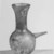 Roman. <em>Pouring Flask</em>, 3rd century C.E. Glass, 3 3/8 x Width 2 3/4 in. (8.6 x 7 cm). Brooklyn Museum, Gift of Robert B. Woodward, 01.289. Creative Commons-BY (Photo: Brooklyn Museum, CUR.01.289_NegA_print_bw.jpg)