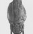  <em>Mask</em>. Wood, barkcloth, fiber, pigment, paste, tapestry turban snail (Turbo petholatus) opercula, 15 15/16 × 9 × 14 in. (40.5 × 22.9 × 35.6 cm). Brooklyn Museum, Brooklyn Museum Collection, 01.300. Creative Commons-BY (Photo: Brooklyn Museum, CUR.01.300_print_front_bw.jpg)