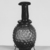 Roman. <em>Bottle with Stylized Grape Pattern</em>, 3rd century C.E. Glass, Greatest diam. 2 5/8 x 5 1/8 in. (6.6 x 13 cm). Brooklyn Museum, Gift of Robert B. Woodward, 01.372. Creative Commons-BY (Photo: Brooklyn Museum, CUR.01.372_negA_bw.jpg)