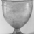 Roman. <em>Goblet of Plain Blown Glass</em>, 1st-5th century C.E. Glass, 4 5/16 x Diam. 3 11/16 in. (11 x 9.3 cm). Brooklyn Museum, Gift of Robert B. Woodward, 01.417. Creative Commons-BY (Photo: Brooklyn Museum, CUR.01.417_negA_bw.jpg)