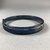 Roman. <em>Blue Bracelet</em>, 4th century C.E. Glass, 1/2 × 3/16 × 3 in. (1.3 × 0.4 × 7.6 cm). Brooklyn Museum, Gift of Robert B. Woodward, 01.98. Creative Commons-BY (Photo: , CUR.01.98_view02.jpg)