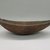 Cook Islands Maori. <em>Bowl</em>. Wood, 5 1/2 x 11 13/16 in. (14 x 30 cm). Brooklyn Museum, 02.10. Creative Commons-BY (Photo: Brooklyn Museum, CUR.02.10_side.jpg)