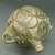 Haak’u (Acoma Pueblo). <em>Canteen or Jar</em>. Clay, slip, 11 1/4  x 1 3/8 in.  (28.6 x 3.5 cm). Brooklyn Museum, Riggs Pueblo Pottery Fund, 02.257.2404. Creative Commons-BY (Photo: Brooklyn Museum, CUR.02.257.2404_view1.jpg)