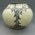 Pueblo, Keres. <em>Jar</em>, late 19th century. Clay, slip, 9 1/4 x 6 3/4 in.  (23.5 x 17.1 cm). Brooklyn Museum, Riggs Pueblo Pottery Fund, 02.257.2534. Creative Commons-BY (Photo: Brooklyn Museum, CUR.02.257.2534_view2.jpg)