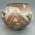 Na-Fiat (Sandia Pueblo) (Keres). <em>Jar</em>. Clay, pigment, 5 1/6 x 4 3/8 in.  (13.1 x 11.1 cm). Brooklyn Museum, Riggs Pueblo Pottery Fund, 02.257.2541. Creative Commons-BY (Photo: Brooklyn Museum, CUR.02.257.2541_view2.jpg)