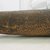 Solomon Islander. <em>Food Bowl</em>. Wood, 6 1/2 × 72 5/8 in. (16.5 × 184.5 cm). Brooklyn Museum, Gift of George C. Brackett and Robert B. Woodward, 02.258.2677. Creative Commons-BY (Photo: , CUR.02.258.2677_detail05.jpg)