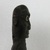 Rapanui. <em>Figure (Moai Tangata)</em>, late 19th century. Wood, shell, obsidian, 7 1/16 x 1 3/4 x 1 3/16 in.  (18 x 4.5 x 3 cm). Brooklyn Museum, Gift of A. Augustus Healy and Carll H. de Silver, 03.215. Creative Commons-BY (Photo: , CUR.03.215_detail05.jpg)