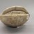 Ancient Pueblo. <em>Bowl with Handle</em>, 800-1200. Clay, 2 5/8 x 3 7/8 in. (6.7 x 9.8 cm). Brooklyn Museum, Museum Expedition 1903, Museum Collection Fund, 03.325.4306. Creative Commons-BY (Photo: Brooklyn Museum, CUR.03.325.4306_view2.jpg)