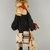 She-we-na (Zuni Pueblo). <em>Kachina Doll (Yaaha)</em>, late 19th century. Wool, feathers, paper, yarn, paint, 14 3/16 x 5 x 4 1/2 in. (36 x 12.7 x 11.4 cm). Brooklyn Museum, Museum Expedition 1903, Museum Collection Fund, 03.325.4613. Creative Commons-BY (Photo: Brooklyn Museum, CUR.03.325.4613_back.jpg)
