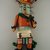 A:shiwi (Zuni Pueblo). <em>Kachina Doll (Kjaweya)</em>, late 19th century. Turquoise, feathers, yarn, wood, cloth, string, pigment, nails, hair, 16 9/16 x 12 15/16in. (42 x 32.8cm). Brooklyn Museum, Museum Expedition 1903, Museum Collection Fund, 03.325.4617. Creative Commons-BY (Photo: Brooklyn Museum, CUR.03.325.4617_front.jpg)