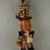 A:shiwi (Zuni Pueblo). <em>Kachina Doll (Nahle)</em>, late 19th century. Wood, pigment, cotton cloth, yarn, feather, plant material, 13 3/16 in. (33.5 cm). Brooklyn Museum, Museum Expedition 1903, Museum Collection Fund, 03.325.4618. Creative Commons-BY (Photo: Brooklyn Museum, CUR.03.325.4618_front.jpg)