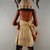 She-we-na (Zuni Pueblo). <em>Kachina Doll (Yamohakto)</em>, late 19th century. Hair, wood,pigment, textile, leather, yarn, metal, 17 1/4 x 5 1/4 x 7 in. (43.8 x 13.3 x 17.8 cm). Brooklyn Museum, Museum Expedition 1903, Museum Collection Fund, 03.325.4638. Creative Commons-BY (Photo: Brooklyn Museum, CUR.03.325.4638_back.jpg)