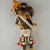 She-we-na (Zuni Pueblo). <em>Kachina Doll (Salamopea Shekjana)</em>, late 19th century. Feathers, hide, cotton, woll yarn, fur, plant fiber, 12 x 4 3/4 x 3 1/2 in. (30.5 x 12.1 x 8.9 cm). Brooklyn Museum, Museum Expedition 1903, Museum Collection Fund, 03.325.4664. Creative Commons-BY (Photo: Brooklyn Museum, CUR.03.325.4664_front.jpg)