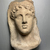 Possibly Greek. <em>Votive Head of Clay</em>. Terracotta, 10 1/16 × 7 15/16 × 5 1/2 in. (25.5 × 20.1 × 14 cm). Brooklyn Museum, Purchase gift of Robert B. Woodward and Carll H. de Silver, 04.17. Creative Commons-BY (Photo: Brooklyn Museum, CUR.04.17_view02.jpg)